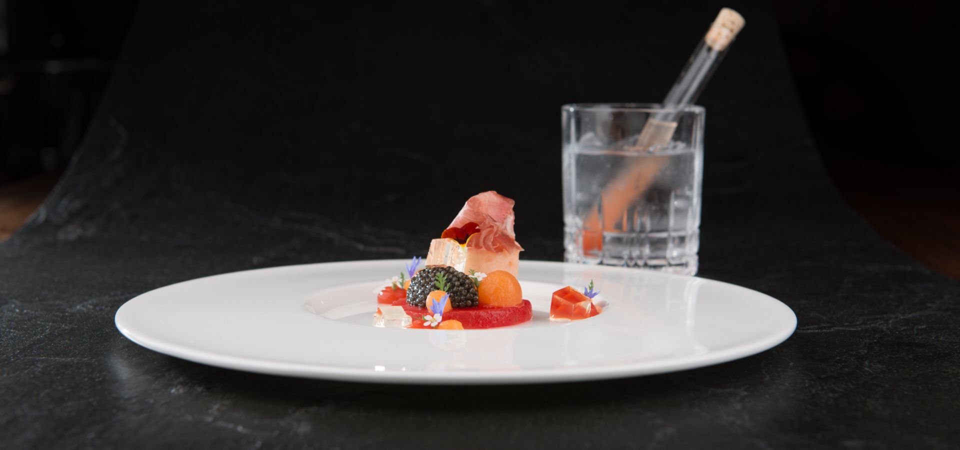 Gourmetrestaurant "fine dining RS" im Burghotel Staufeneck.