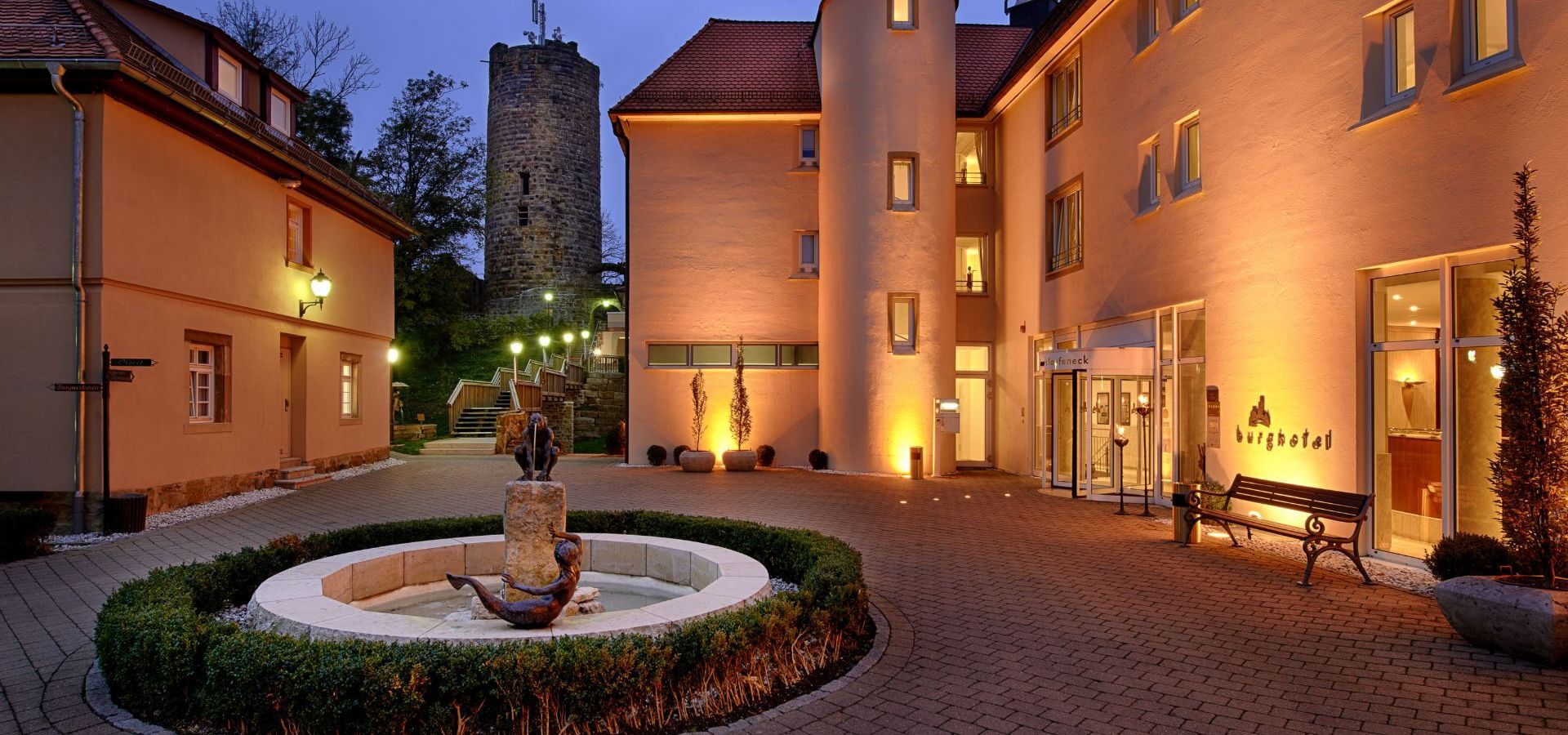 Ankommen und Wohlfühlen im Burghotel Staufeneck.