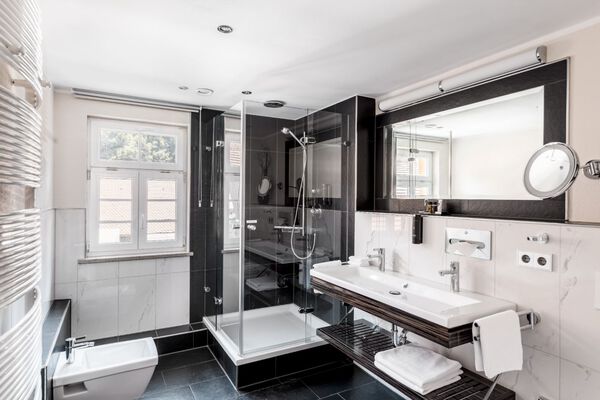 Doppelzimmer Classic im Burghotel Staufeneck.