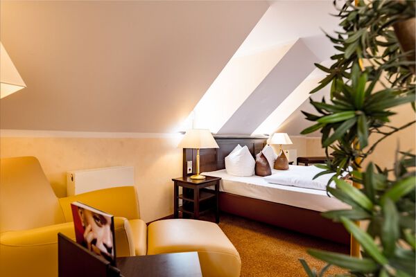 Junior Suite im Burghotel Staufeneck