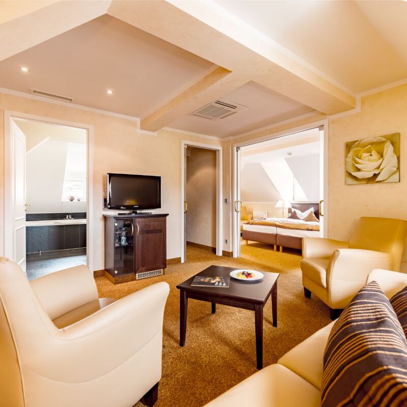 Grand Suite im Burghotel Staufeneck