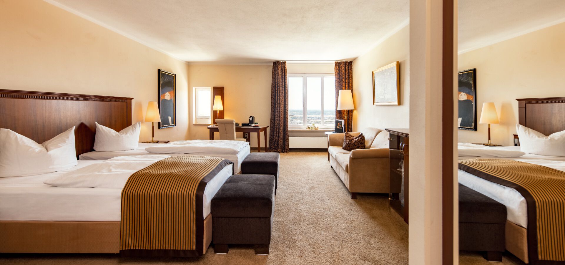 Ankommen und Wohlfühlen im Burghotel Staufeneck.