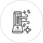 Hygienemaßnahme Aircleaner im Burghotel Staufeneck.