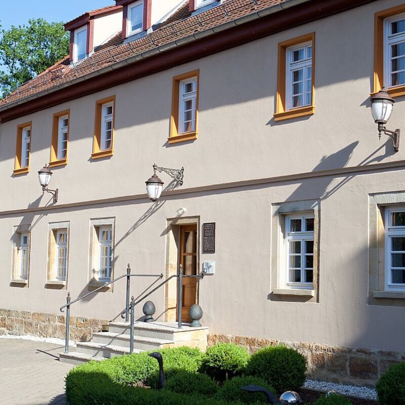Nebengebäude Anselm-Schott-Haus im Burghotel Staufeneck