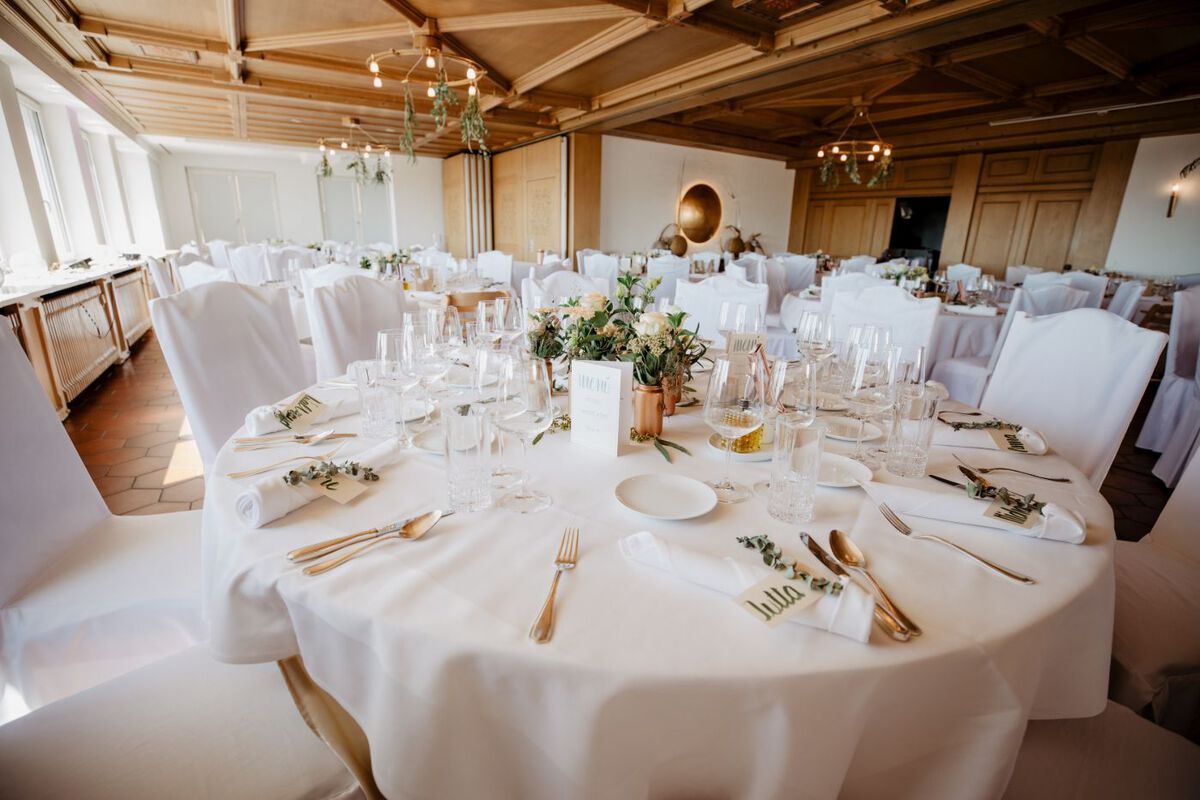 Die perfekte Location im Burghotel Staufeneck.